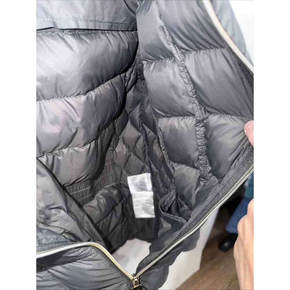 Michael‎ Kors Packable Down Fill Quilted Puffer Jacket Womens Gray size XS